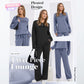 🔥LAST DAY 59% OFF💓Women's Crew Neck Top & Drawstring Pants Set