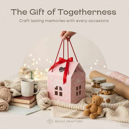 🎄🎅Christmas Sale - 70% OFF🎁🌲Christmas Wonderland Cottage🎁Gift Box