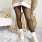 🎁Early Winter Discount-49% OFF🔥Flawless Legs Fake Translucent Warm Plush Lined Elastic Tights