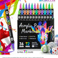 🎄Christmas Sale 50% OFF!!🎅Dual Tip Acrylic Brush Marker Pens🔥