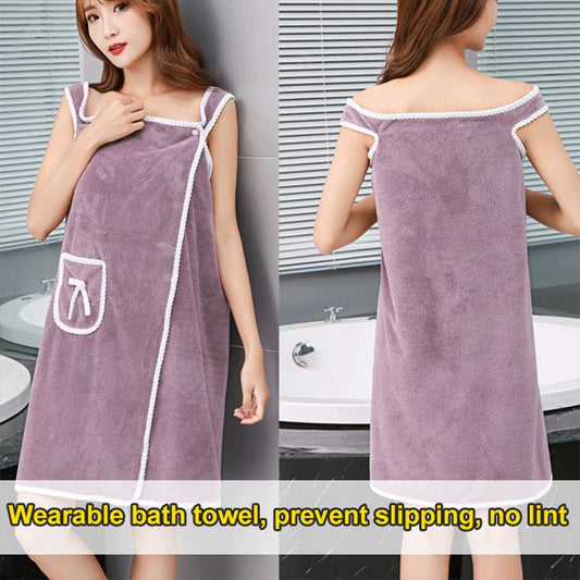 🎄Christmas Sale 70% OFF!!🎁50K+ SOLD! ✨Plus Size Women's Wearable Shower Skirt