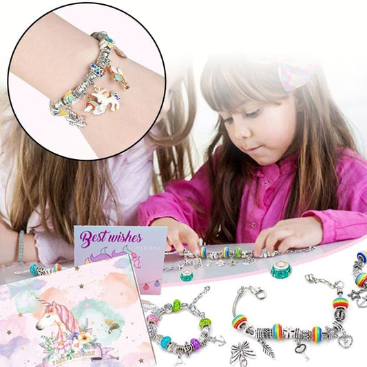 🎄Early Christmas Sale 50% OFF🎁Charm Bracelet Jewelry Making Kit