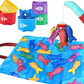 ⏳🎄Christmas Sale 70% OFF!!🎁Toddler Cloth Fishing Toy Set with Stacking Cups