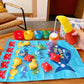 ⏳🎄Christmas Sale 70% OFF!!🎁Toddler Cloth Fishing Toy Set with Stacking Cups