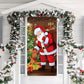 🎉Black Friday Sale 50% OFF🎉Santa Claus Door Frame Banner - Merry Christmas & Happy New Year🎅🎁