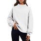 💖Black Friday Sale 60% OFF!!⚡💷Women's Oversized Mock Neck Sweatshirt